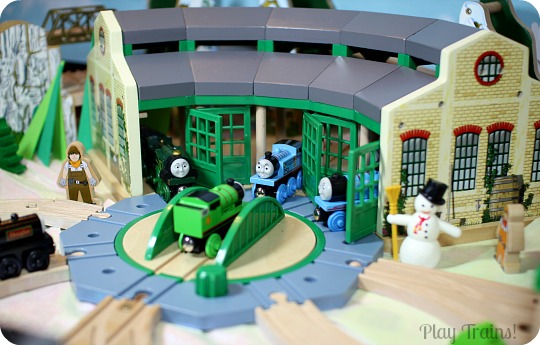 thomas tank engine wooden train set