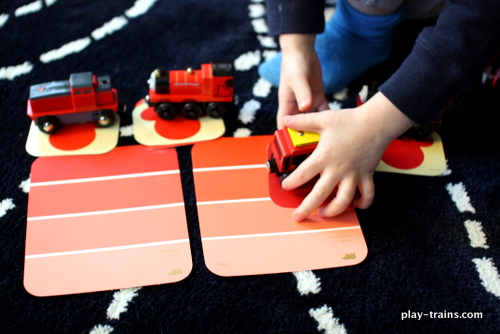 Beautiful Kid-made Gifts: Painting with Trains on Ceramics