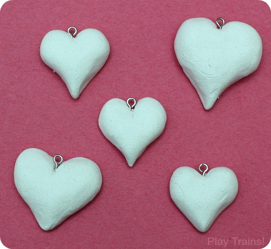 Train Gifts: DIY Engineer Stripe Heart Pendants from Play Trains!