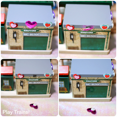 Damage-free Decorating for Wooden Train Layouts from Play Trains!