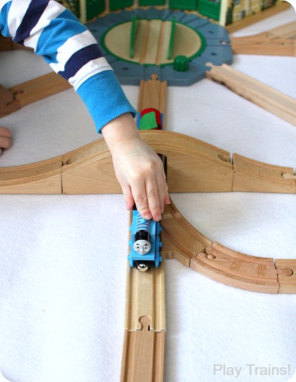 Thomas Gets a Snowplow: Train Book Review and Play Ideas from Play Trains!