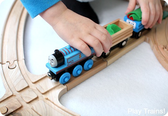 Thomas Gets a Snowplow: Train Book Review and Play Ideas from Play Trains!