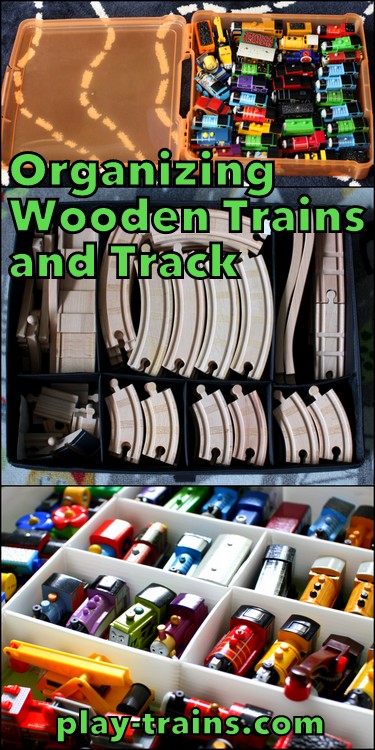 Train on sale set storage