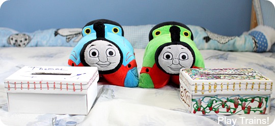 Book-inspired Valentine Counting Activity with Thomas & Friends from Play Trains!