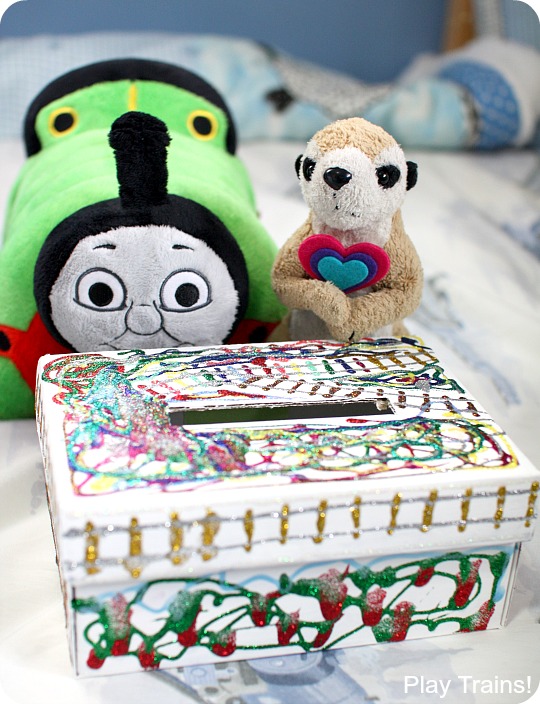 Book-inspired Valentine Counting Activity with Thomas & Friends from Play Trains!