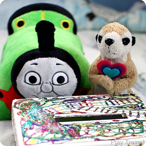 Book-inspired Valentine Counting Activity with Thomas & Friends from Play Trains!