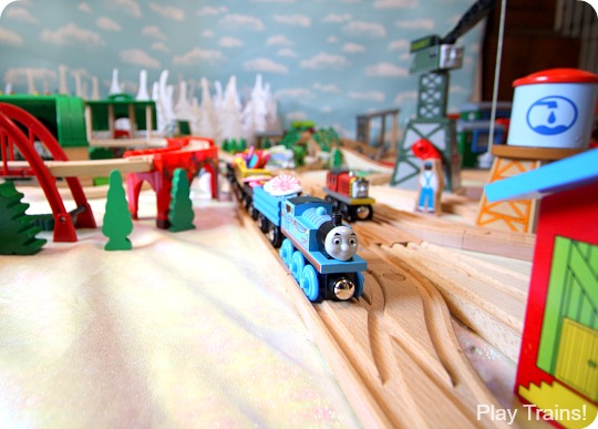 Valentine's Day in Vicarstown: a book-inspired wooden train activity from Play Trains!