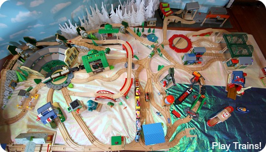 Valentine's Day in Vicarstown: a book-inspired wooden train activity from Play Trains!