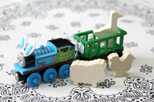  Thomas And Friends Wooden Railway - Easter Rosie : Toys & Games