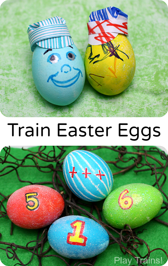 Train Engineer and Thomas and Friends Easter Eggs from Play Trains!