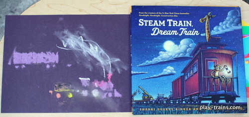 Exploring the Art of Steam Train, Dream Train with a preschooler (Part 2) @ Play Trains!