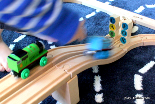 Railroad Word Crash: Train Reading Game @ Play Trains!