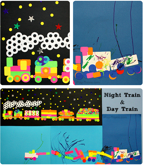 Beautiful Kid-made Gifts: Painting with Trains on Ceramics