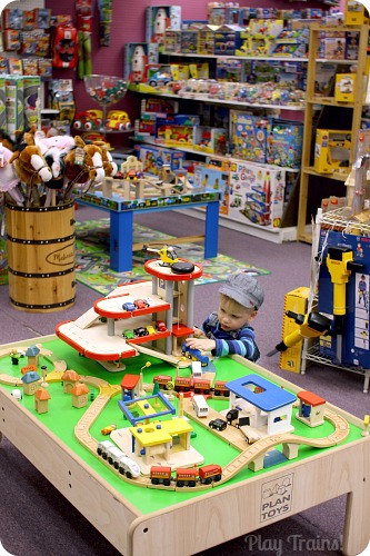 Learning Sprout Toys -- Tacoma Toy Store Train Tables