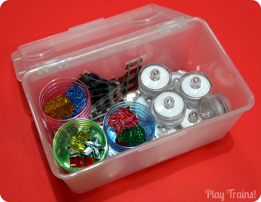 DIY Mini Light Box: Portable, Floatable, Stackable, and Waterproof Light Play from Play Trains!