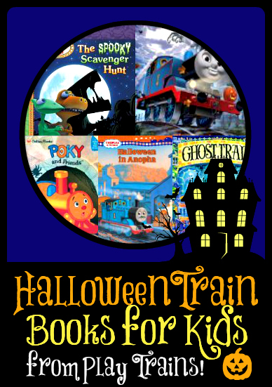 Halloween Train Books for Kids @ Play Trains! http://play-trains.com