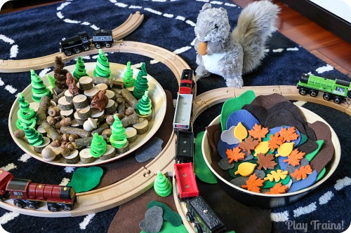 squirrel train table