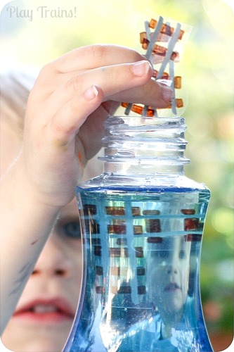 Floating Word Discovery Bottles