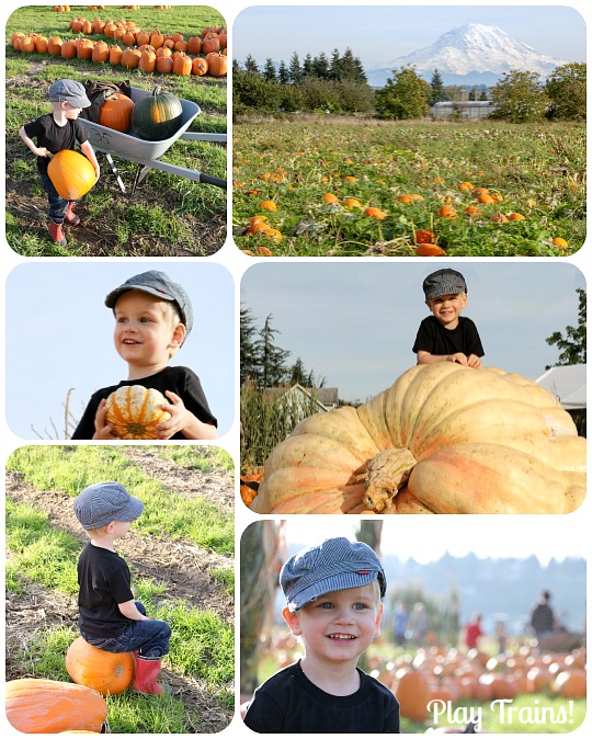 Pumpkin Mountain Railroad Building: a Halloween Train Activity from Play Trains!