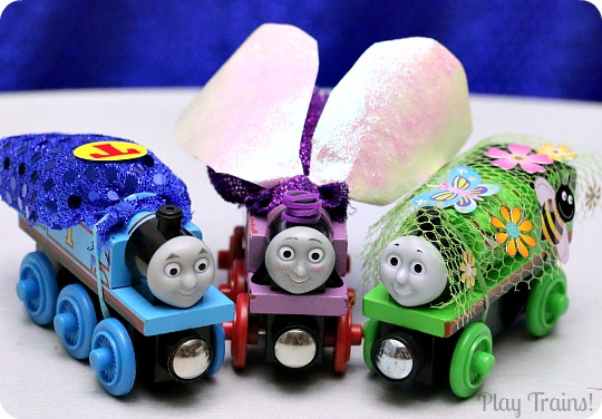 Dress Up Costumes for Wooden Trains