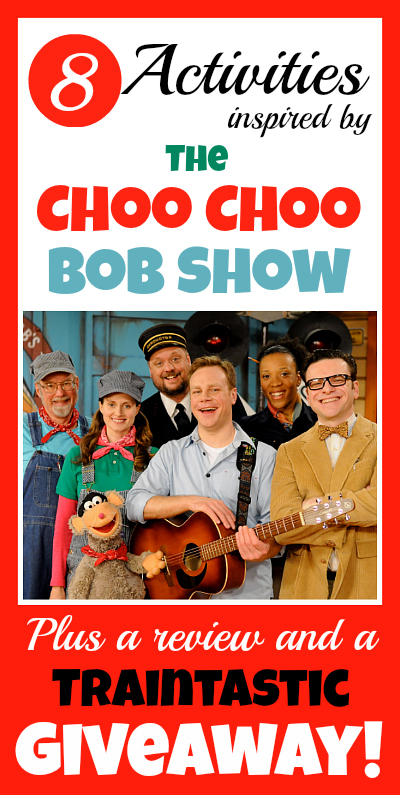 Review: The Choo Choo Bob Show - Train DVDs Books and CD for Preschoolers and School-Age Kids at Play Trains! Plus a traintastic giveaway!