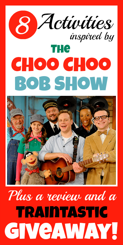 Review & Activities: The Choo Choo Bob Show Train DVDs for Kids