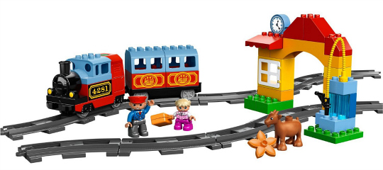 LEGO 10507 My First Train Set from Train Gifts for Preschoolers at Play Trains!