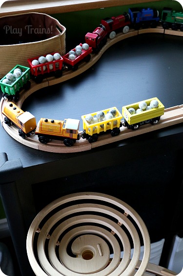 Marble Run Train Play: Quarry Cargo Drop from Play Trains!