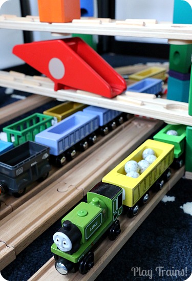 Marble Run Train Play: Quarry Cargo Drop from Play Trains!