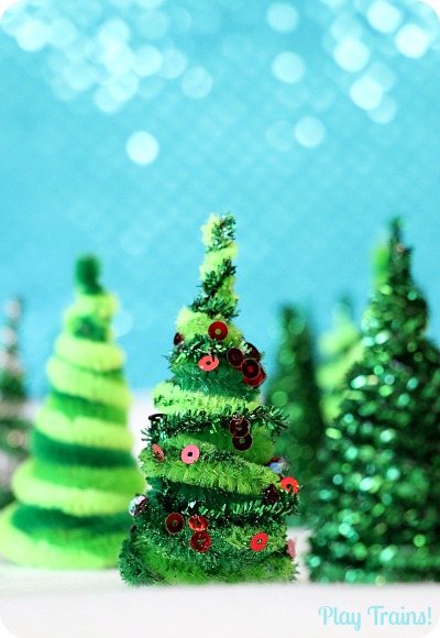 DIY Christmas tree/pipe cleaner craft – which-craft