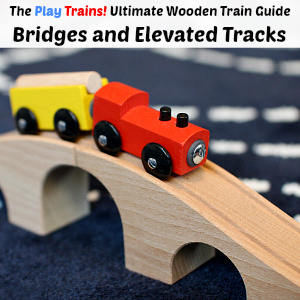 wooden magnetic trains