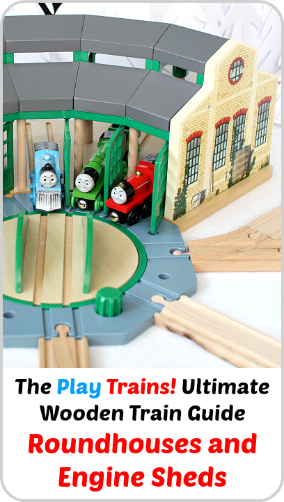 The Play Trains! Ultimate Wooden Train Guide -- Roundhouses and Engine Sheds: expert advice and product recommendations.