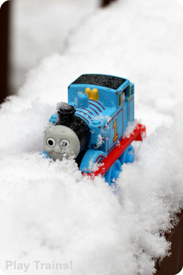 Winter Train Play in the Snow from Play Trains!
