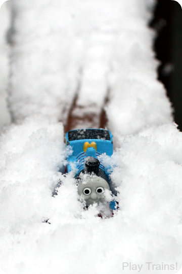 Winter Train Play in the Snow from Play Trains!