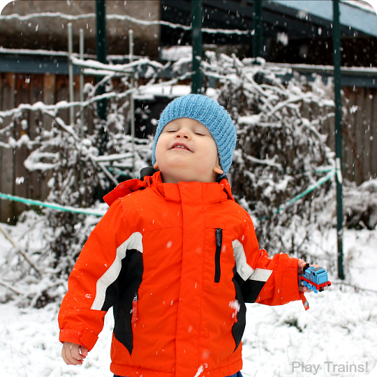 Winter Train Play in the Snow from Play Trains!