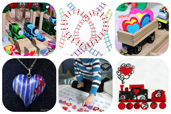 Valentines crafts and printables for kids - The Craft Train