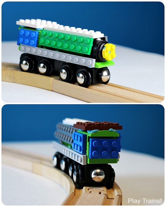 Design Your Own LEGO Wooden Train