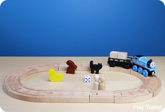 Thomas portable best sale train set