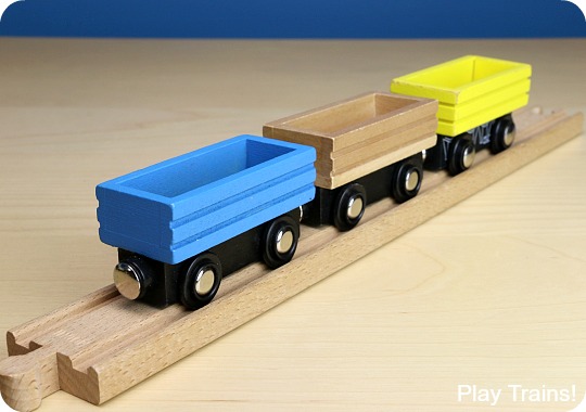 Wooden Train Freight Cars -- The Play Trains! Ultimate Wooden Train Guide