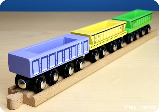 target wooden train