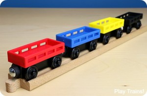 wooden railway freight cars