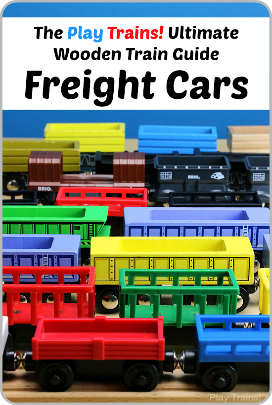 wooden freight trains