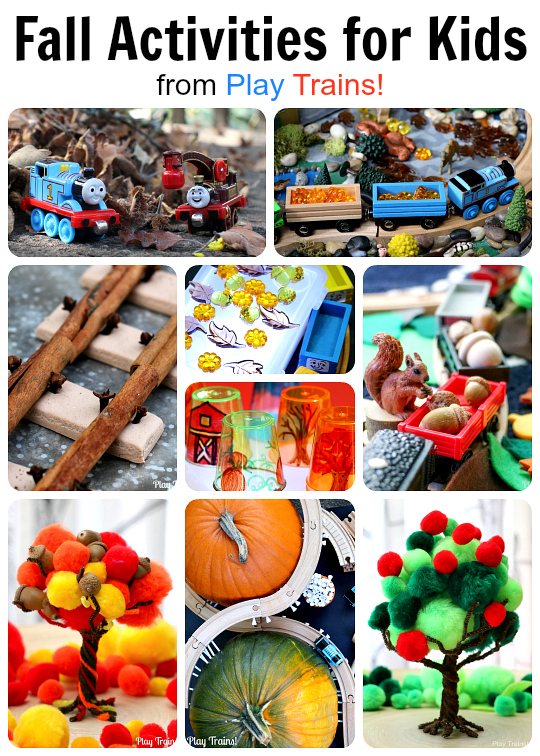 Fall Activities for Kids from Play Trains!