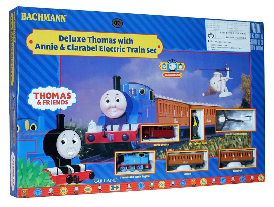 Bachmann Deluxe Thomas with Annie & Clarabel Electric Train Set