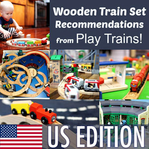 solid wood train table