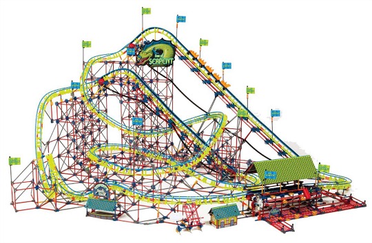 K'NEX Thrill Rides Son of Serpent Coaster