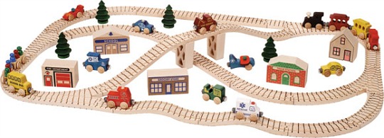 NameTrain Town Train Set