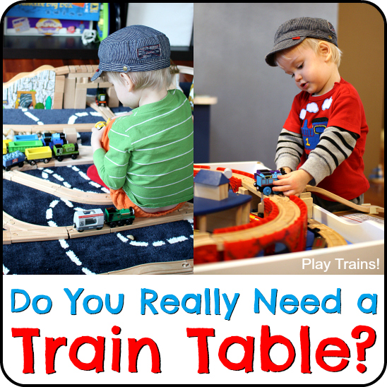 kid train tables