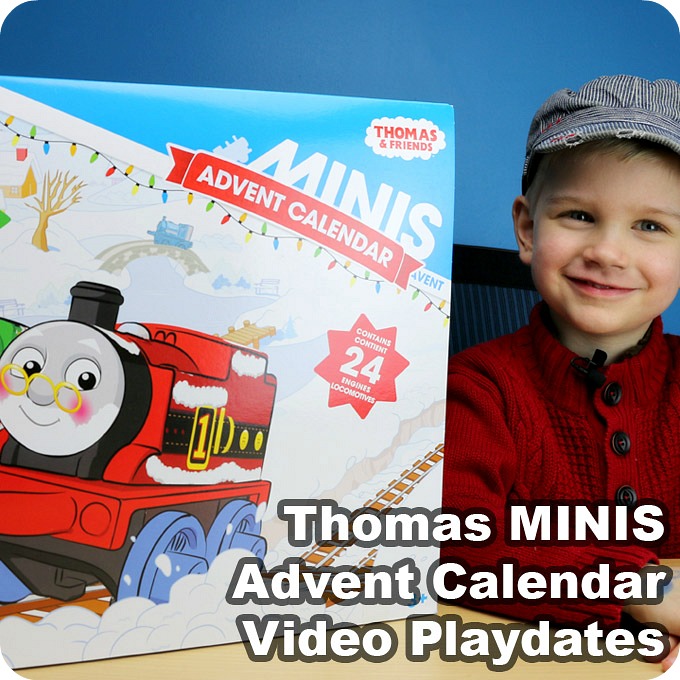 Thomas MINIS Advent Calendar Video Playdates from Play Trains!
