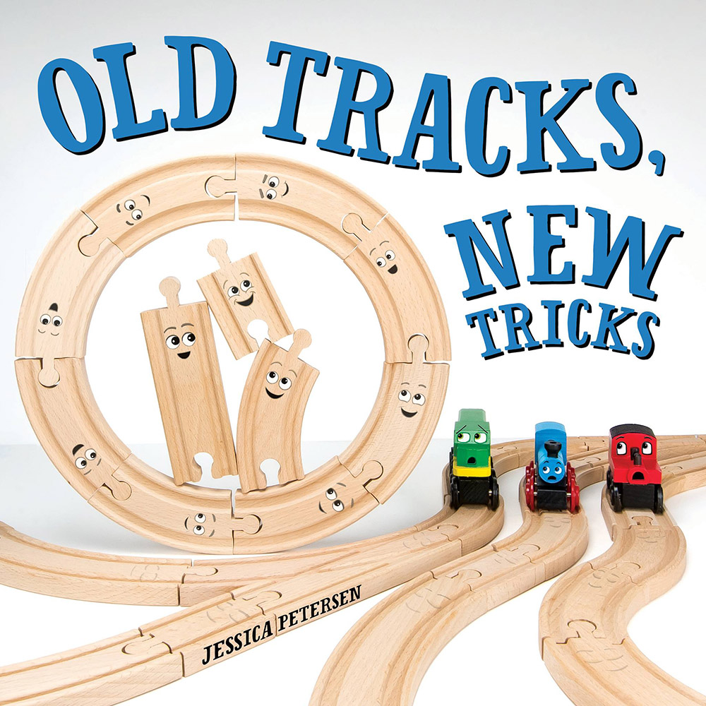 wooden train tracks target